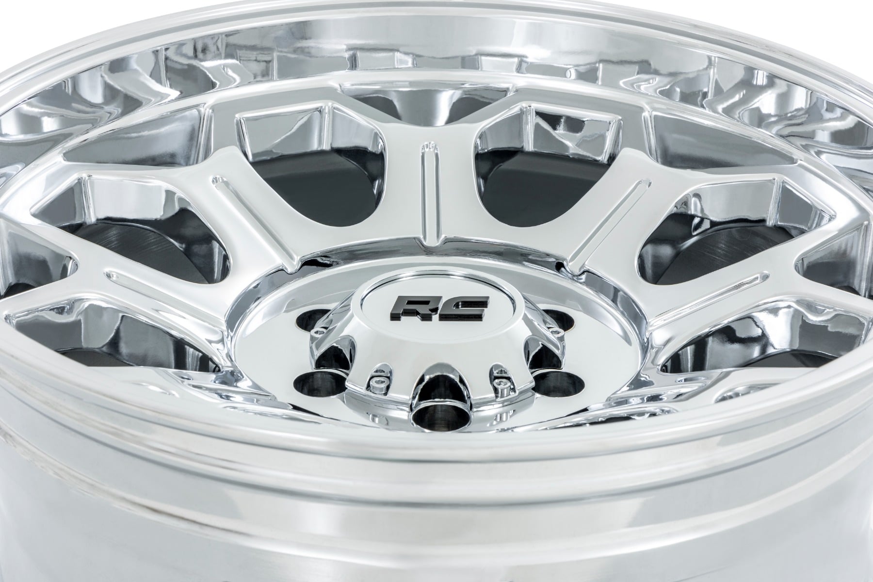 77 Series Wheel One-Piece Chrome 20x10 Rough Country-4