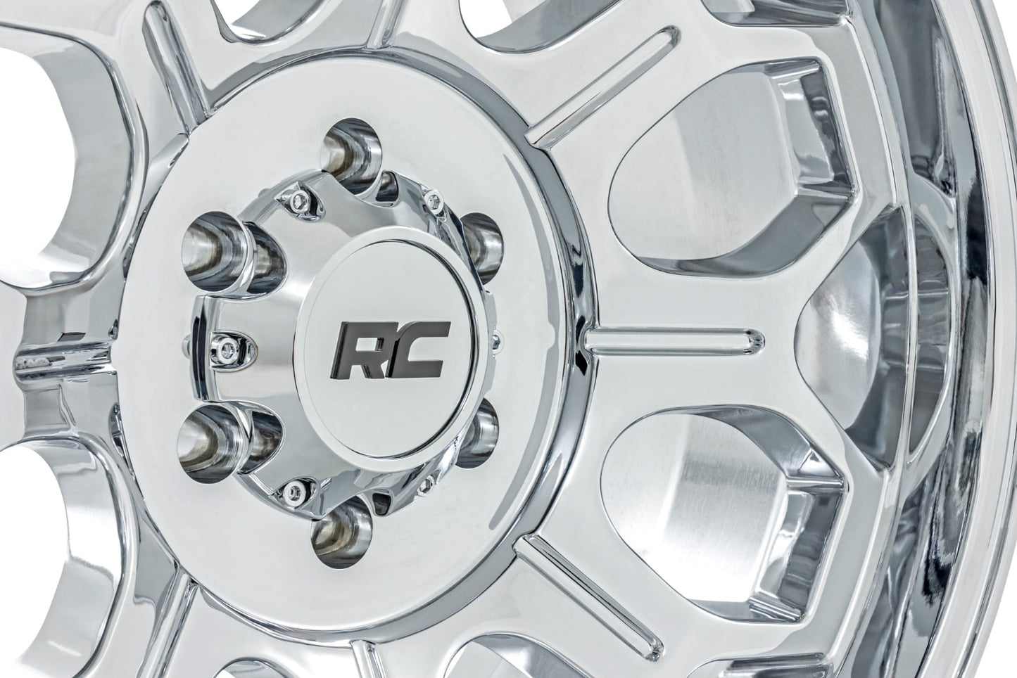 77 Series Wheel One-Piece Chrome 20x10 Rough Country-11