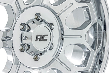 77 Series Wheel One-Piece Chrome 20x10 Rough Country-11