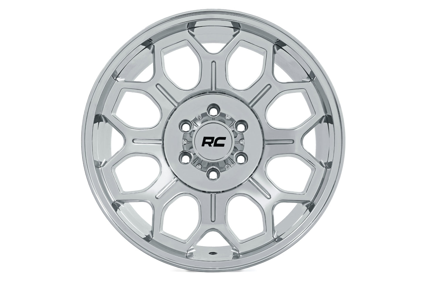 77 Series Wheel One-Piece Chrome 22x12 Rough Country-1