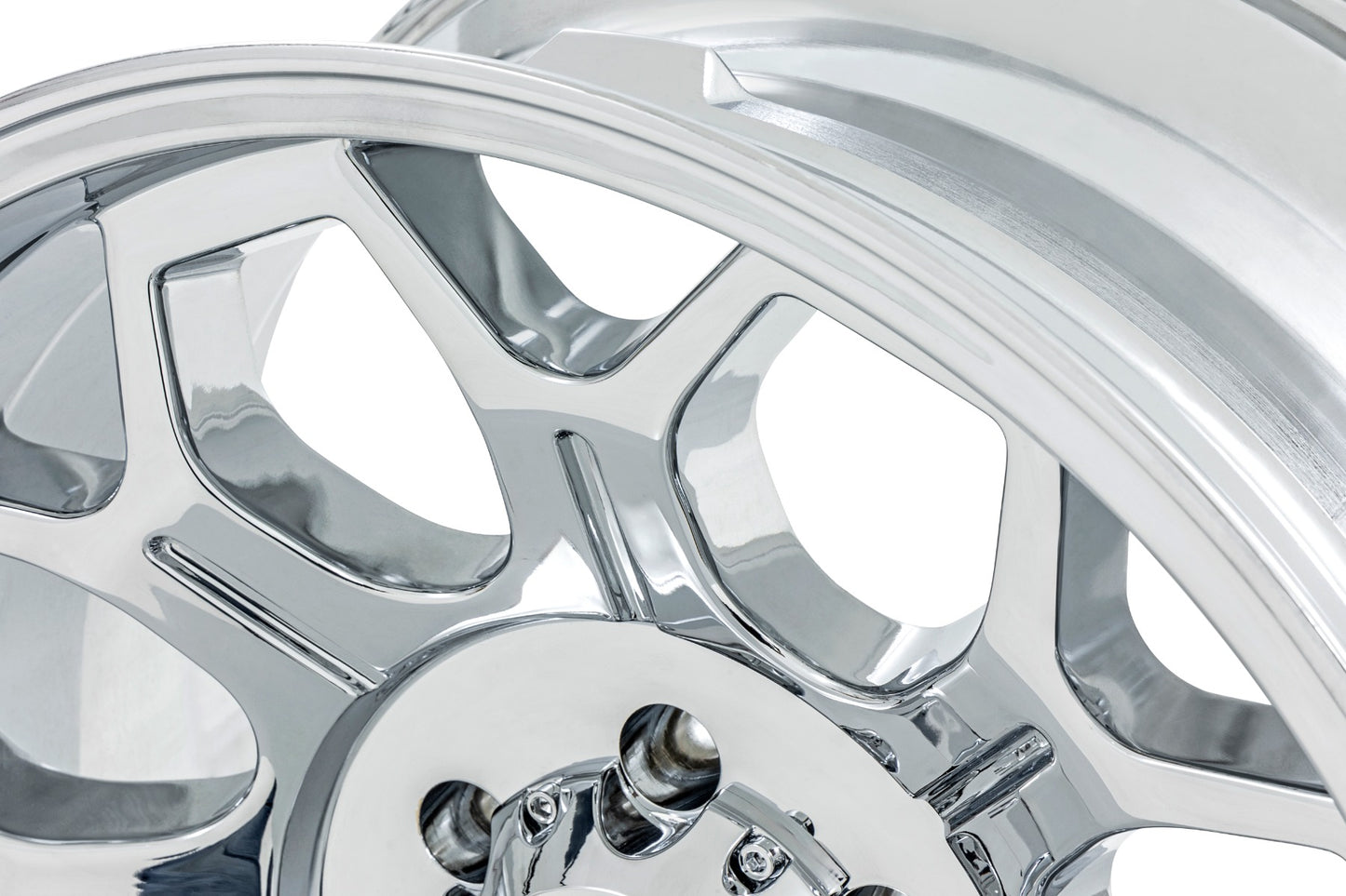 77 Series Wheel One-Piece Chrome 22x12 Rough Country-23