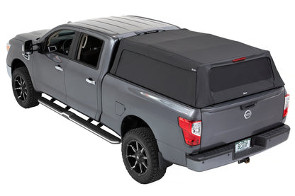 Supertop Truck Bed Cap 2 For Nissan 2004-2024 Titan Black Diamond PVC Coated Sailcloth No Drill Bestop-6