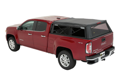 Supertop Truck Bed Cap 2 For Chevy/GMC 2015-2024 Colorado/Canyon Black Diamond PVC Coated Sailcloth No Drill Bestop-8