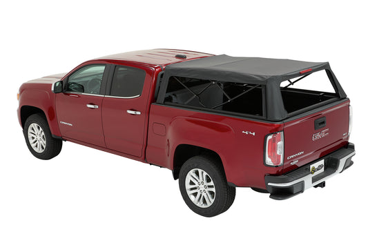 Supertop Truck Bed Cap 2 For Chevy/GMC 2015-2024 Colorado/Canyon Black Diamond PVC Coated Sailcloth No Drill Bestop-1