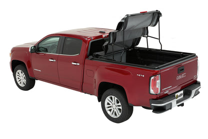 Supertop Truck Bed Cap 2 For Chevy/GMC 2015-2024 Colorado/Canyon Black Diamond PVC Coated Sailcloth No Drill Bestop-3