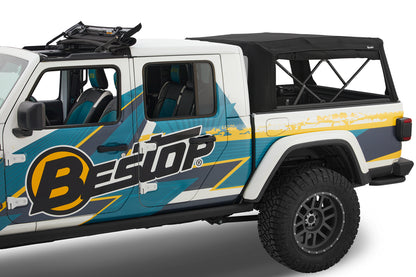 Supertop for Truck 2 '20-26 Gladiator For 5 ft. bed Black Diamond Bestop-4