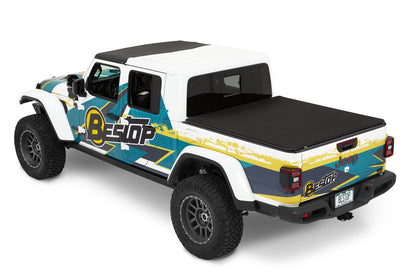 Supertop For Truck 2 Tonneau Covers For Jeep 2020-2024 Gladiator Black Diamond Bestop-6