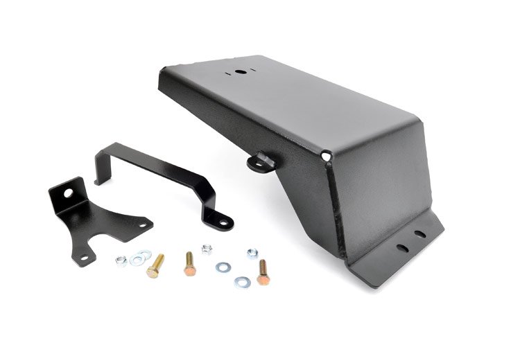 Rough Country Jeep Evap Canister Skid Plate 07-18 Wrangler JK Rough Country
