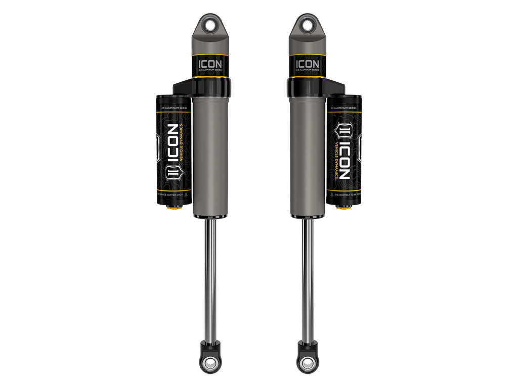 2023-2024 Canyon/Colorado 0-1 Inch Lift Rear 2.5 Vs Piggyback Reservoir Shocks Pair ICON Vehicle Dynamics-6
