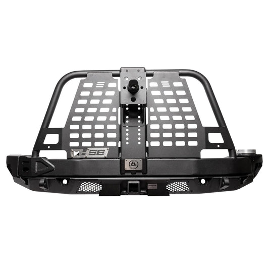Atlas Rear Bumper and Tire Gate 2018-2023 Jeep Wrangler Smittybilt