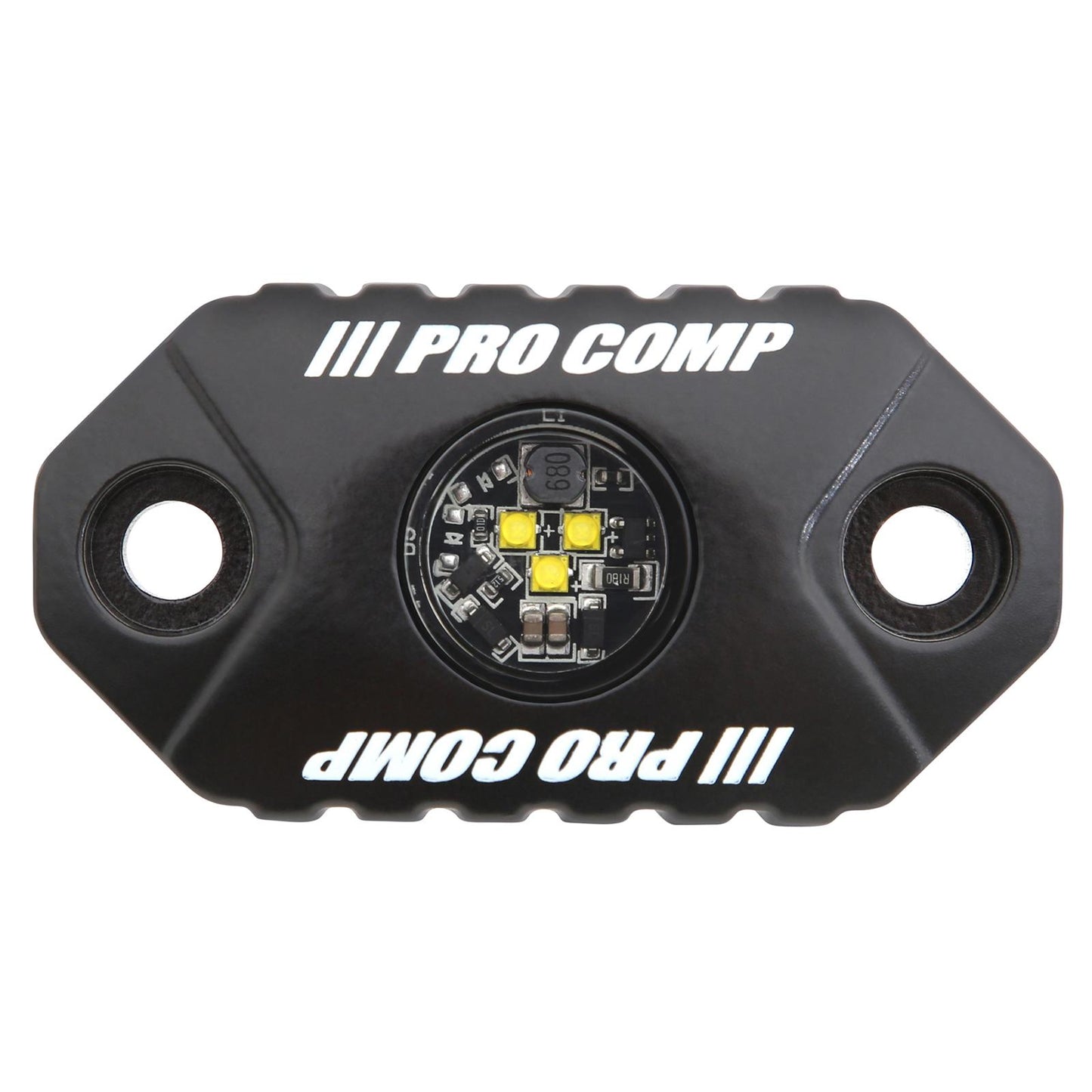 Front Inner Fender Liner w/ Pro Comp LED Rock Lights 2020-Up Jeep Gladiator; 2018-2022 Jeep Wrangler Smittybilt
