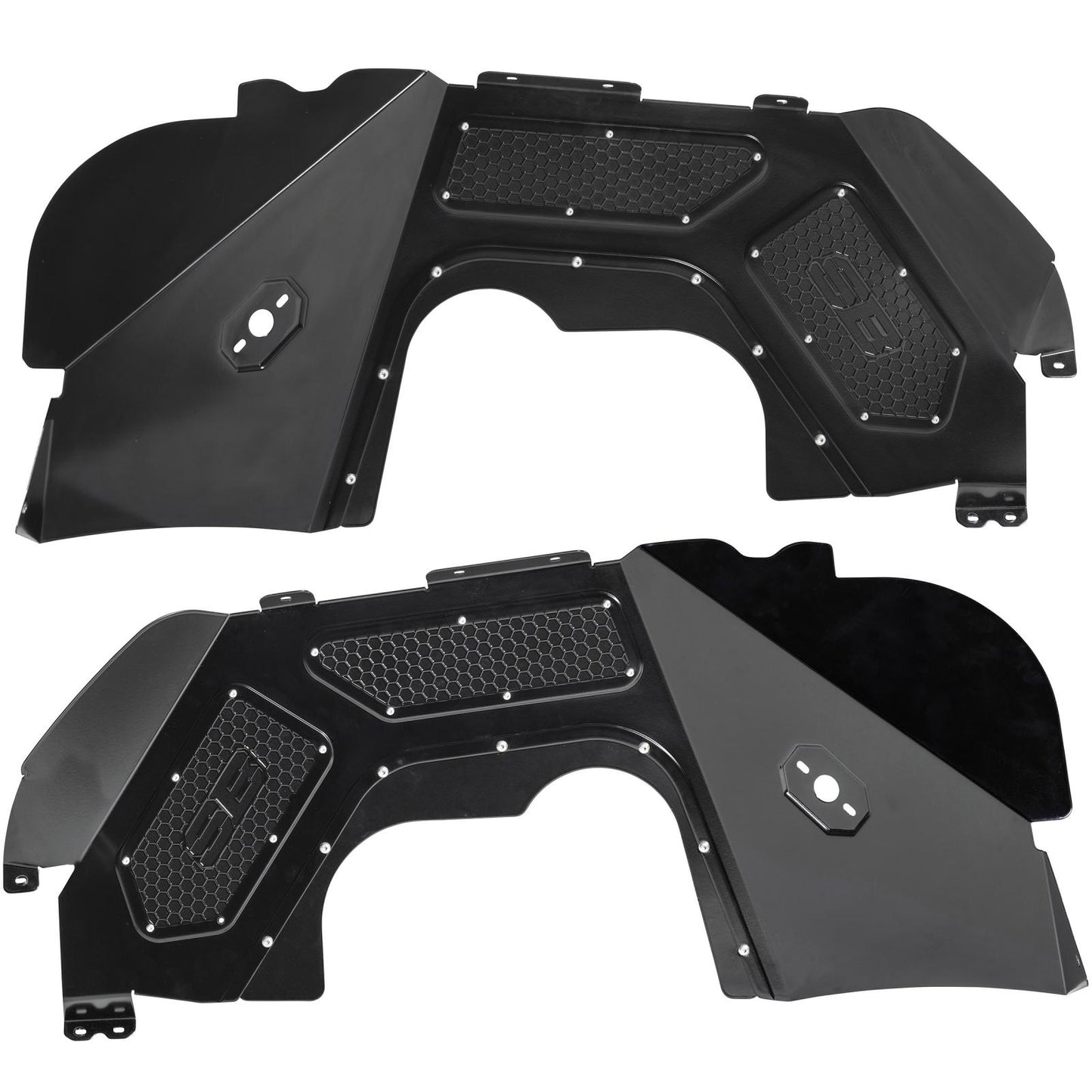 Front and Rear Inner Fender Liner Kit 4d kit 2018-2022 Jeep Wrangler 4 Doors Smittybilt-3