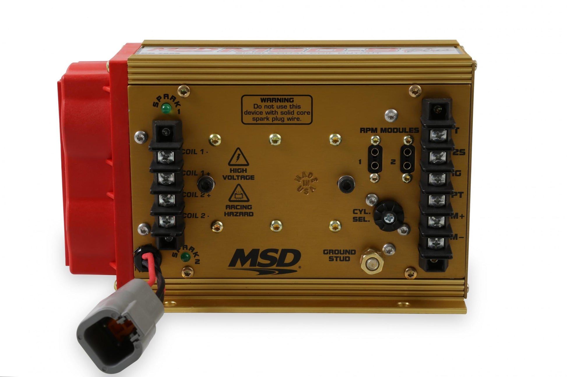 8-Plus Control If Your Running Alcohol And High Compression And/Or A Turbo/Blower This One Can Ignite It All MSD Ignition-1
