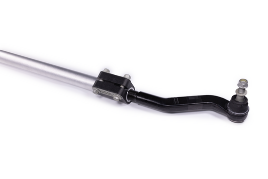 07-18 Jeep Wrangler JK Yeti XD Pro-Series Aluminum Tie Rod Assembly - Silver Adjuster Tube Steer Smarts-1