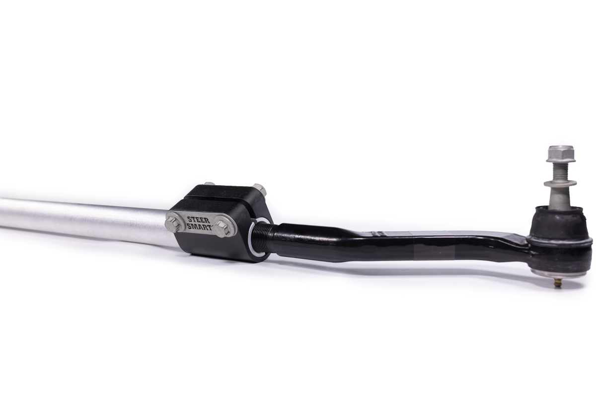Steer Smarts 07-18 Jeep Wrangler JK Yeti XD Pro-Series Aluminum Tie Rod Assembly - Silver Adjuster Tube Steer Smarts