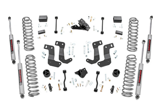Rough Country 3.5 Inch Jeep Suspension Lift Kit Control Arm Drop (18-20 Wrangler JL Diesel) Rough Country