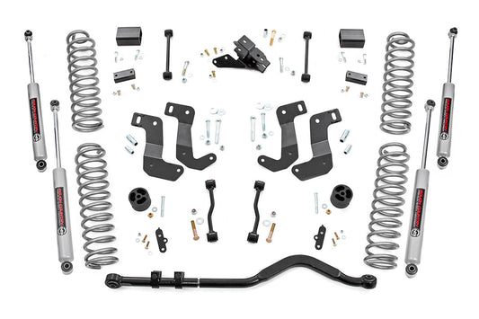3.5 Inch Lift Kit C/A Drop 4-Door EcoDiesel Jeep Wrangler Unlimited (20-23) Rough Country