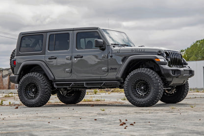 3.5 Inch Lift Kit C/A Drop 4-Door EcoDiesel Jeep Wrangler Unlimited (20-23) Rough Country-2