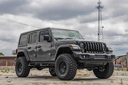 3.5 Inch Lift Kit C/A Drop 4-Door EcoDiesel Jeep Wrangler Unlimited (20-23) Rough Country-3