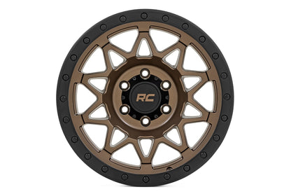 78 Series Wheel Simulated Beadlock Bronze/Black 17x8.5 Rough Country-19