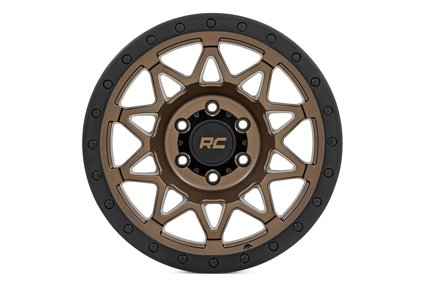 78 Series Wheel Simulated Beadlock Bronze/Black 17x8.5 Rough Country-13