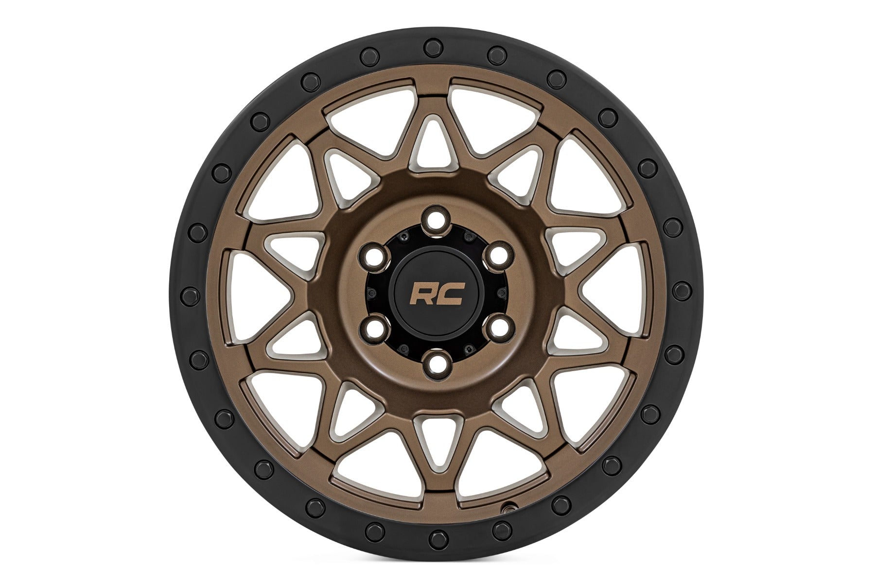 78 Series Wheel Simulated Beadlock Bronze/Black 17x8.5 Rough Country-13