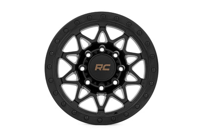 78 Series Wheel Simulated Beadlock Black 18x9 Rough Country-19