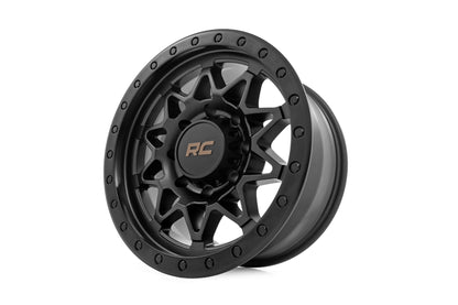 78 Series Wheel Simulated Beadlock Black 18x9 Rough Country-20