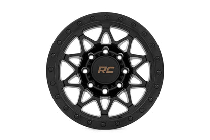 78 Series Wheel Simulated Beadlock Black 18x9 Rough Country-13