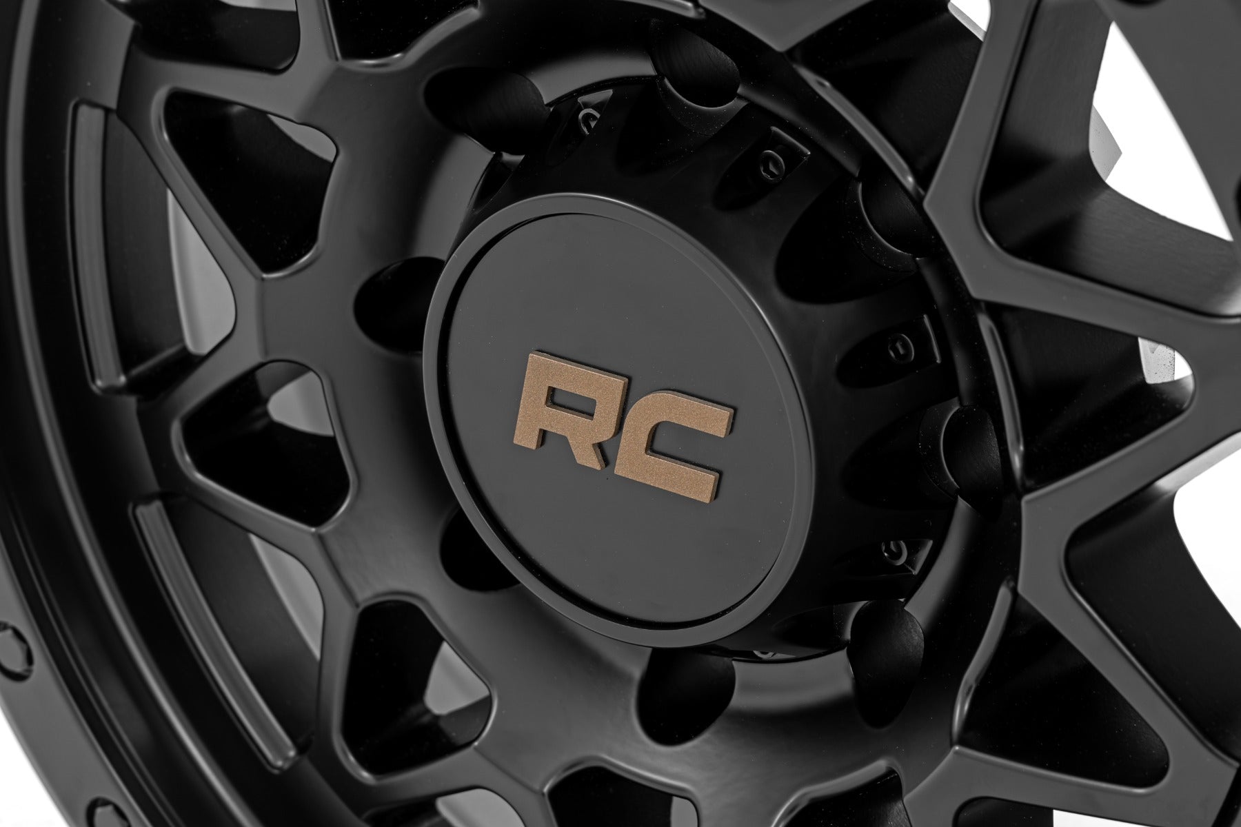 78 Series Wheel Simulated Beadlock Black 18x9 Rough Country-16