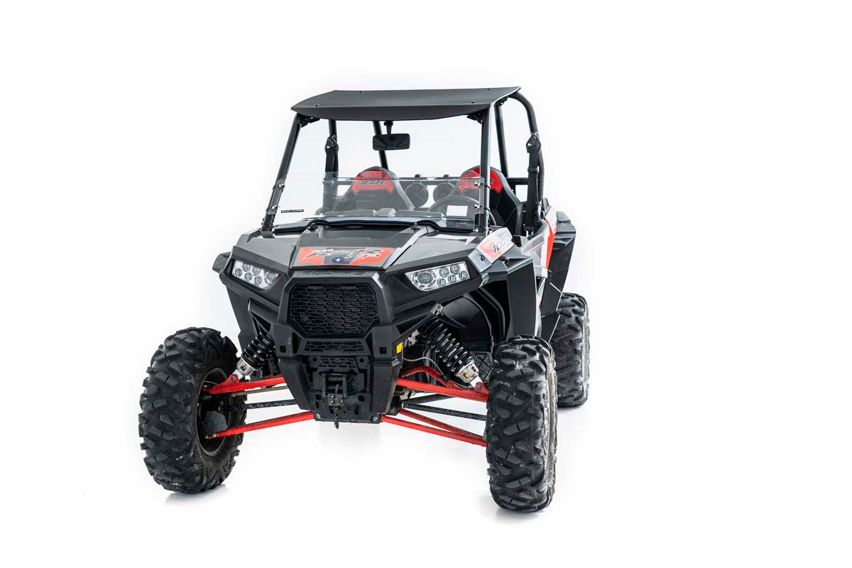 Polaris Half Windshield For 15-Pres RZR 900/1000S/14-18 RZR 900/1000XP Rough Country-3
