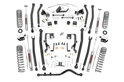 4 Inch Lift Kit Long Arm Jeep Wrangler Unlimited 2WD/4WD (2007-2011) Rough Country