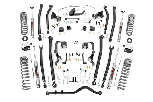 4 Inch Lift Kit Long Arm Jeep Wrangler Unlimited 2WD/4WD (2007-2011) Rough Country