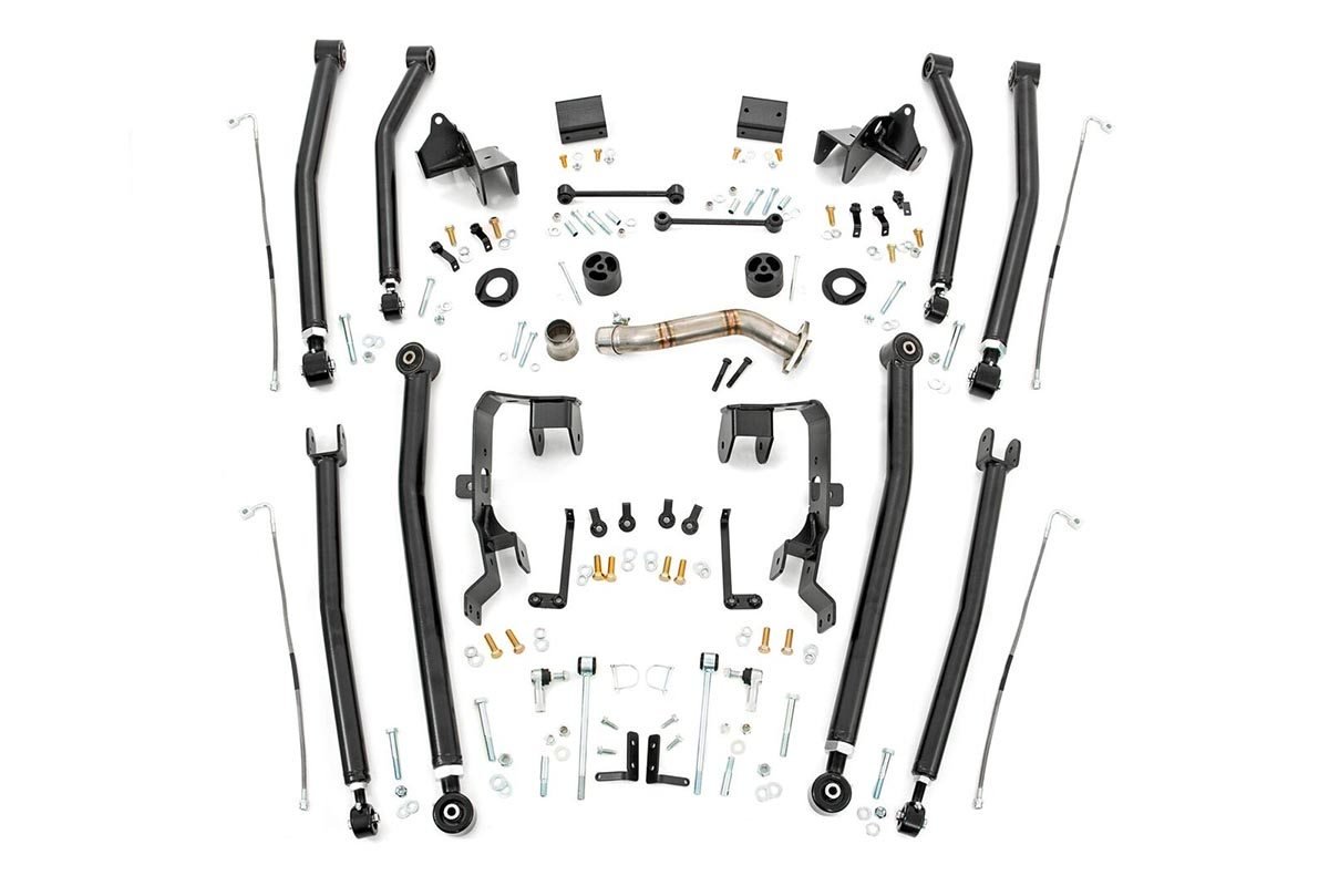 Rough Country 4 Inch Jeep Long Arm Upgrade Kit 07-18 Wrangler JK Rough Country
