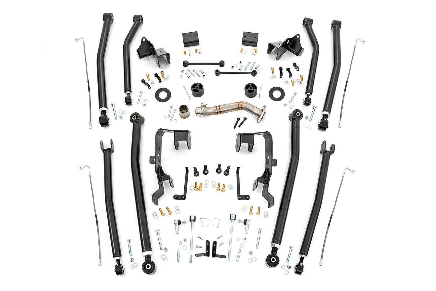 Long Arm Upgrade Kit Jeep Wrangler JK/Wrangler Unlimited (2007-2018) Rough Country