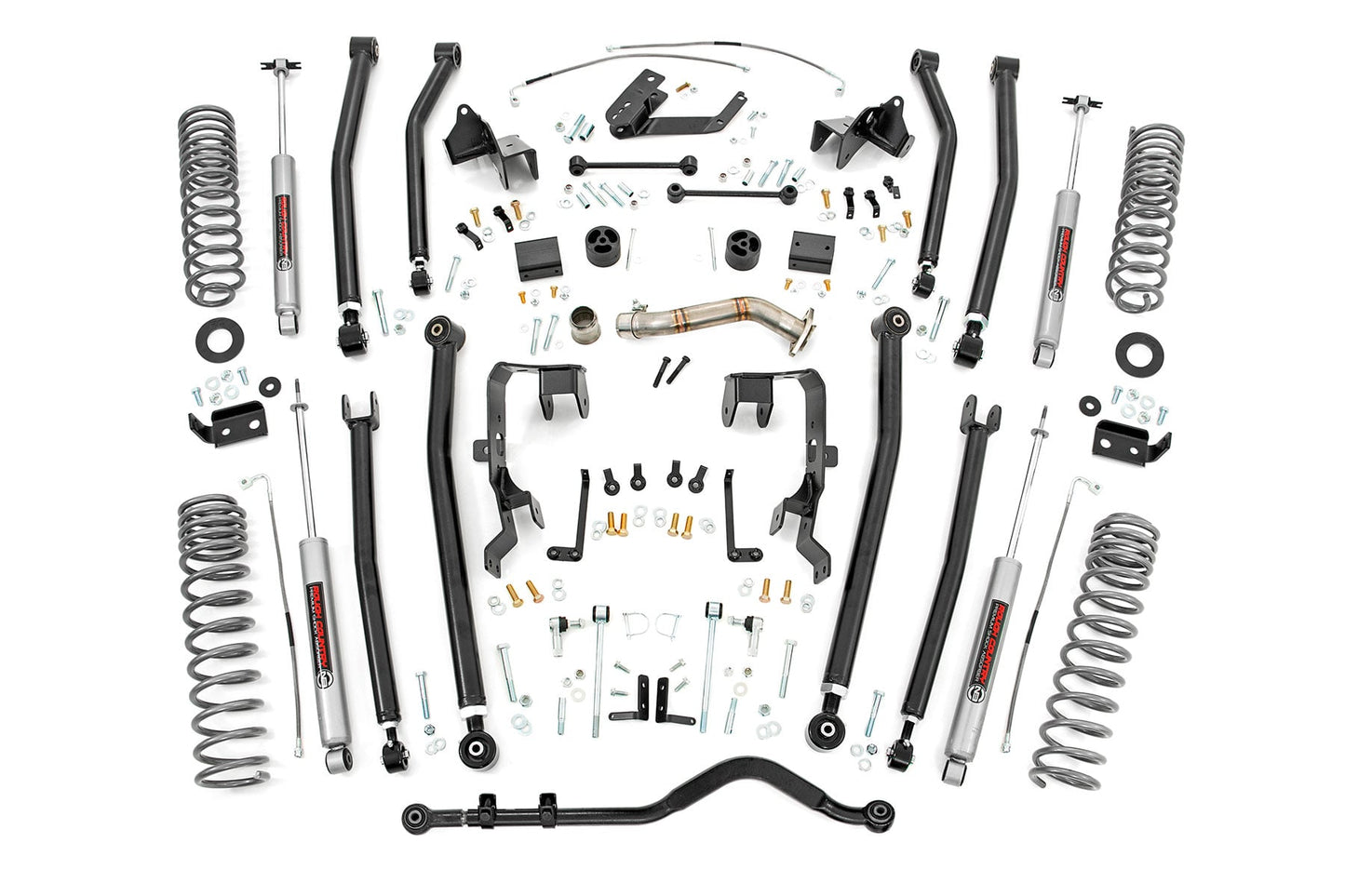 4 Inch Lift Kit Long Arm Jeep Wrangler Unlimited 4WD (2012-2018) Rough Country