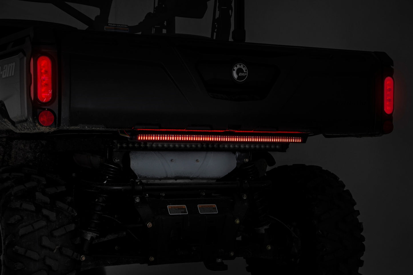 30-inch UTV Premium Quad-Row Multi-Function LED Tailgate Light Strip Rough Country-3