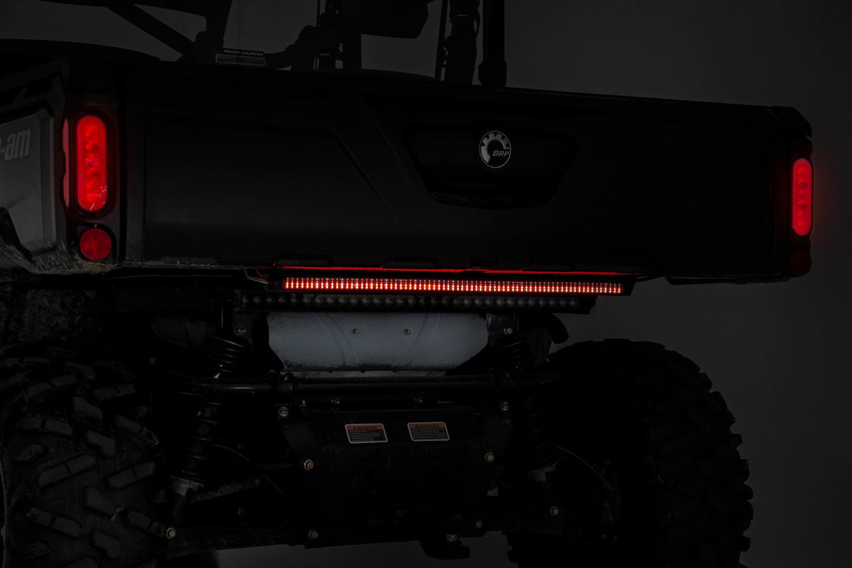 30-inch UTV Premium Quad-Row Multi-Function LED Tailgate Light Strip Rough Country-3