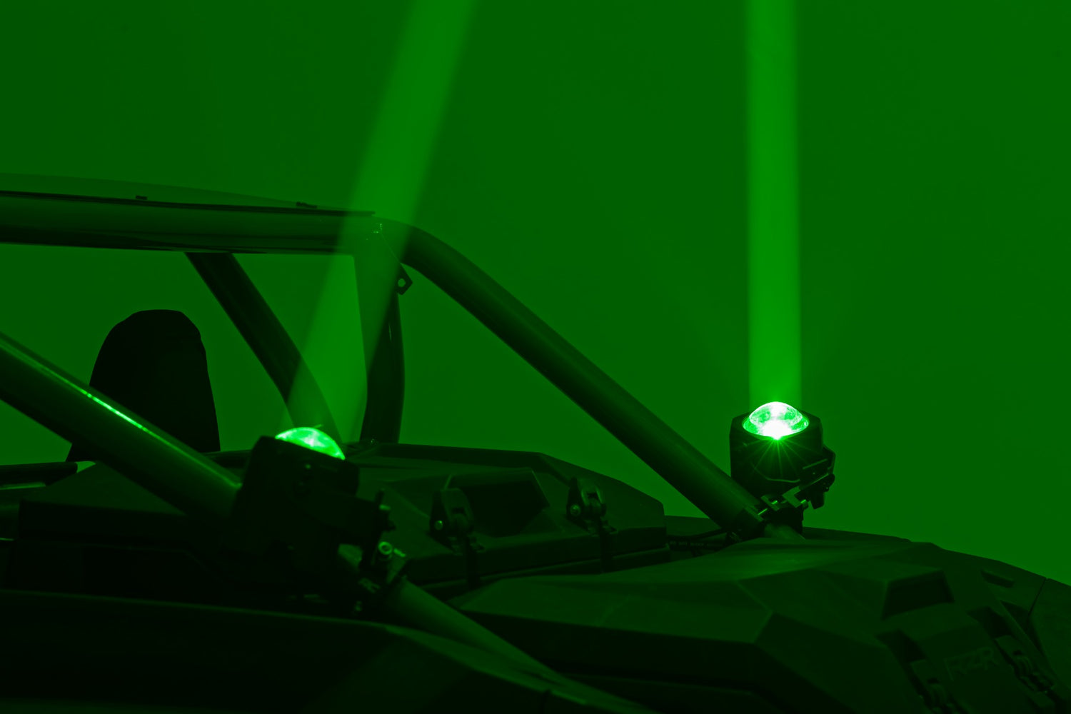 Laser Whip Light Kit RGBW 2400 Lumens Pair Rough Country