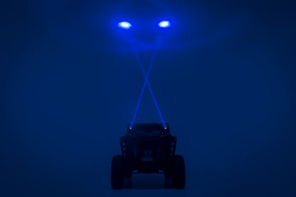 Laser Whip Light Kit RGBW 2400 Lumens Pair Rough Country-3
