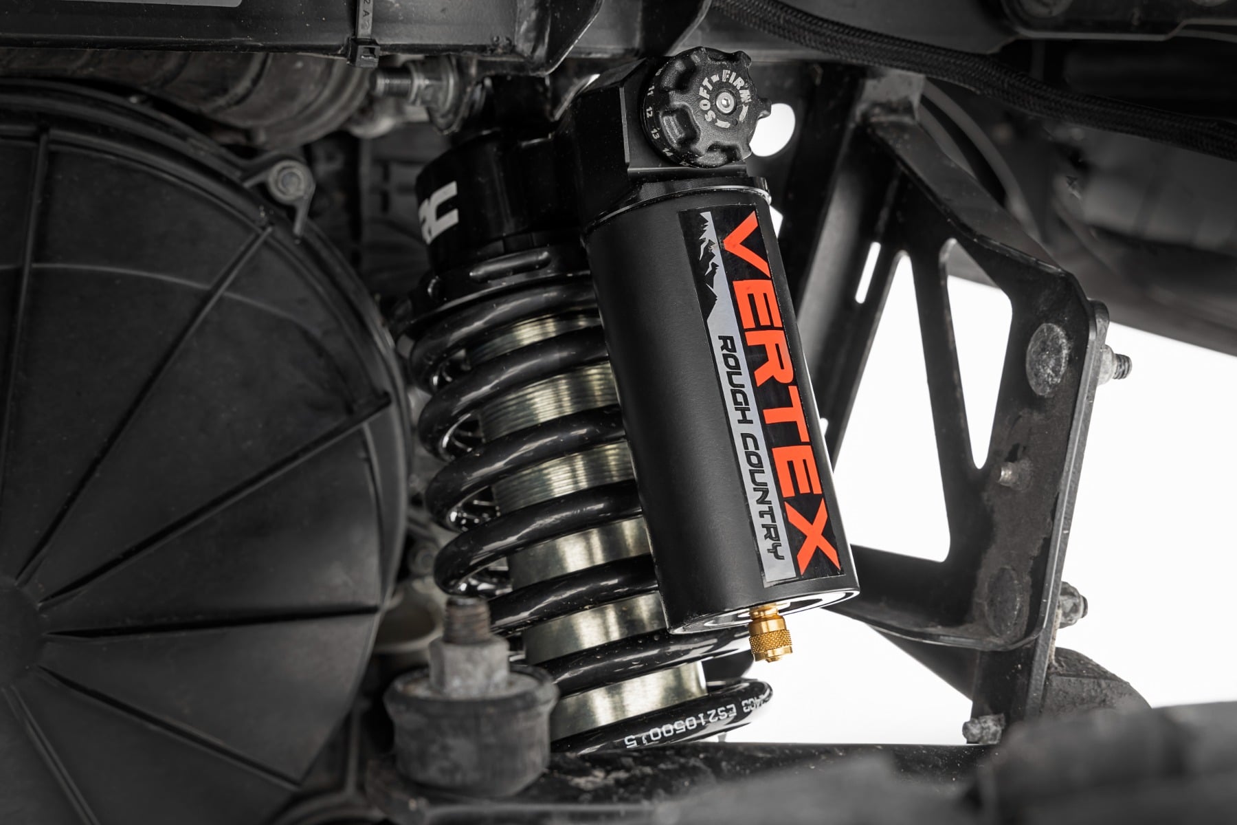 Vertex Rear Coil Over Shock Pair Adjustable Polaris Ranger 1000/Ranger XP 900/1000 Rough Country-3