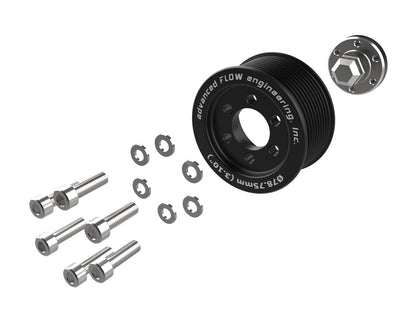 Supercharger Pulley Kit w/ Hub Dodge Charger/Challenger Hellcat 15-23 V8-6.2L (sc) aFe Power-19