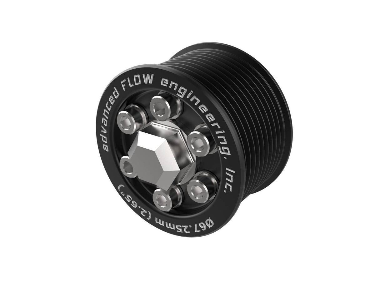 Supercharger Pulley Kit w/ Hub Dodge Charger/Challenger Hellcat 15-23 V8-6.2L (sc) aFe Power-6