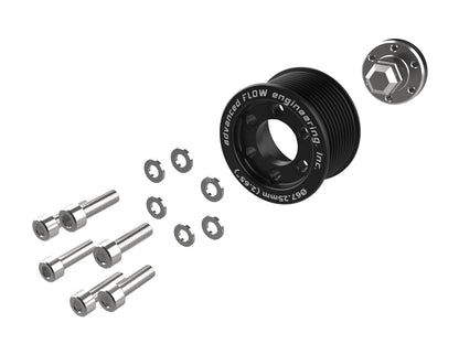 Supercharger Pulley Kit w/ Hub Dodge Charger/Challenger Hellcat 15-23 V8-6.2L (sc) aFe Power-7