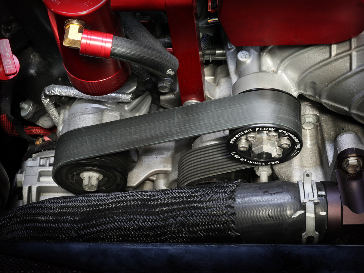 Supercharger Pulley Kit w/ Hub Dodge Charger/Challenger Hellcat 15-23 V8-6.2L (sc) aFe Power-11
