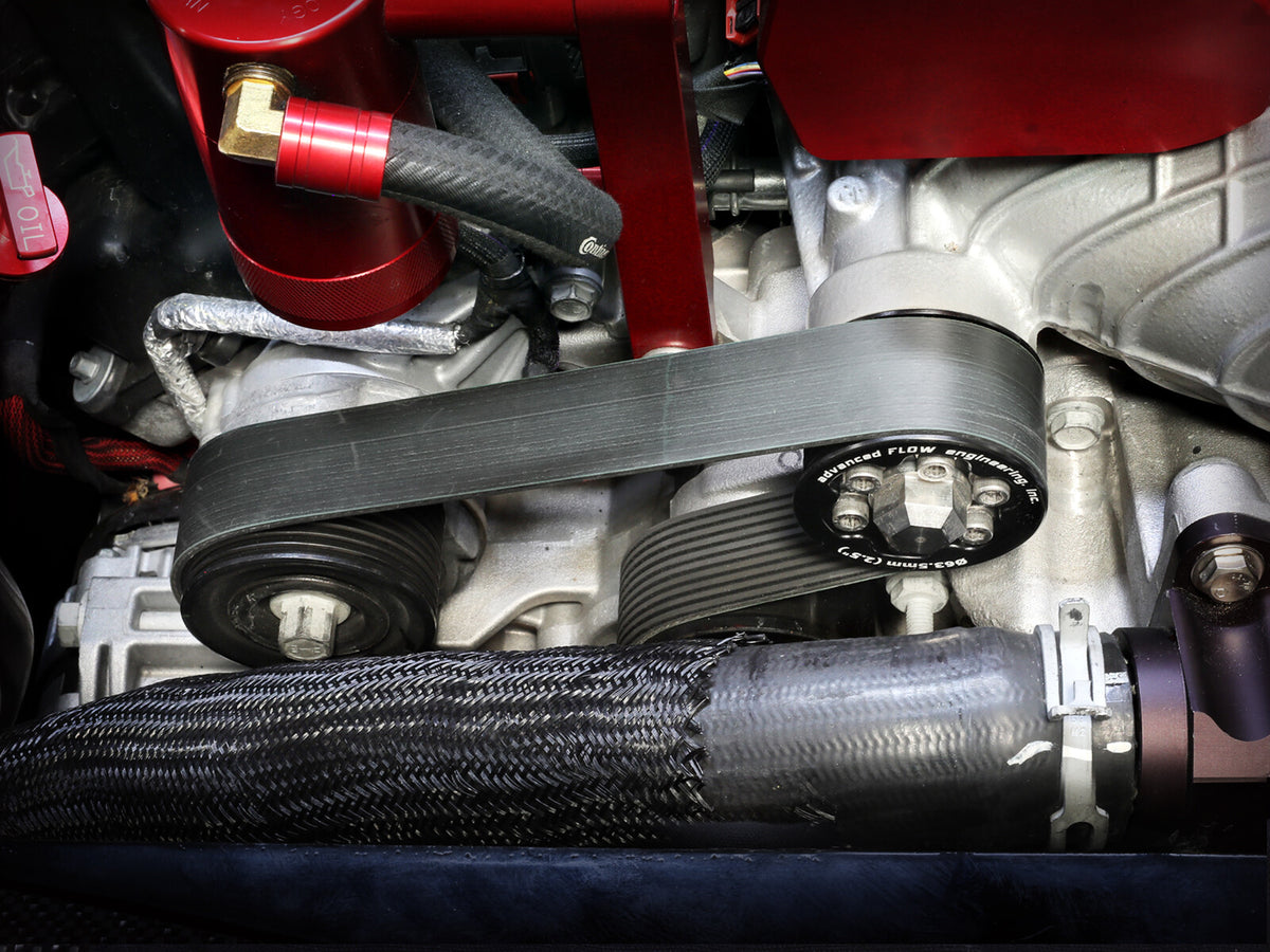 Supercharger Pulley Kit w/ Hub Dodge Charger/Challenger Hellcat 15-23 V8-6.2L (sc) aFe Power-5