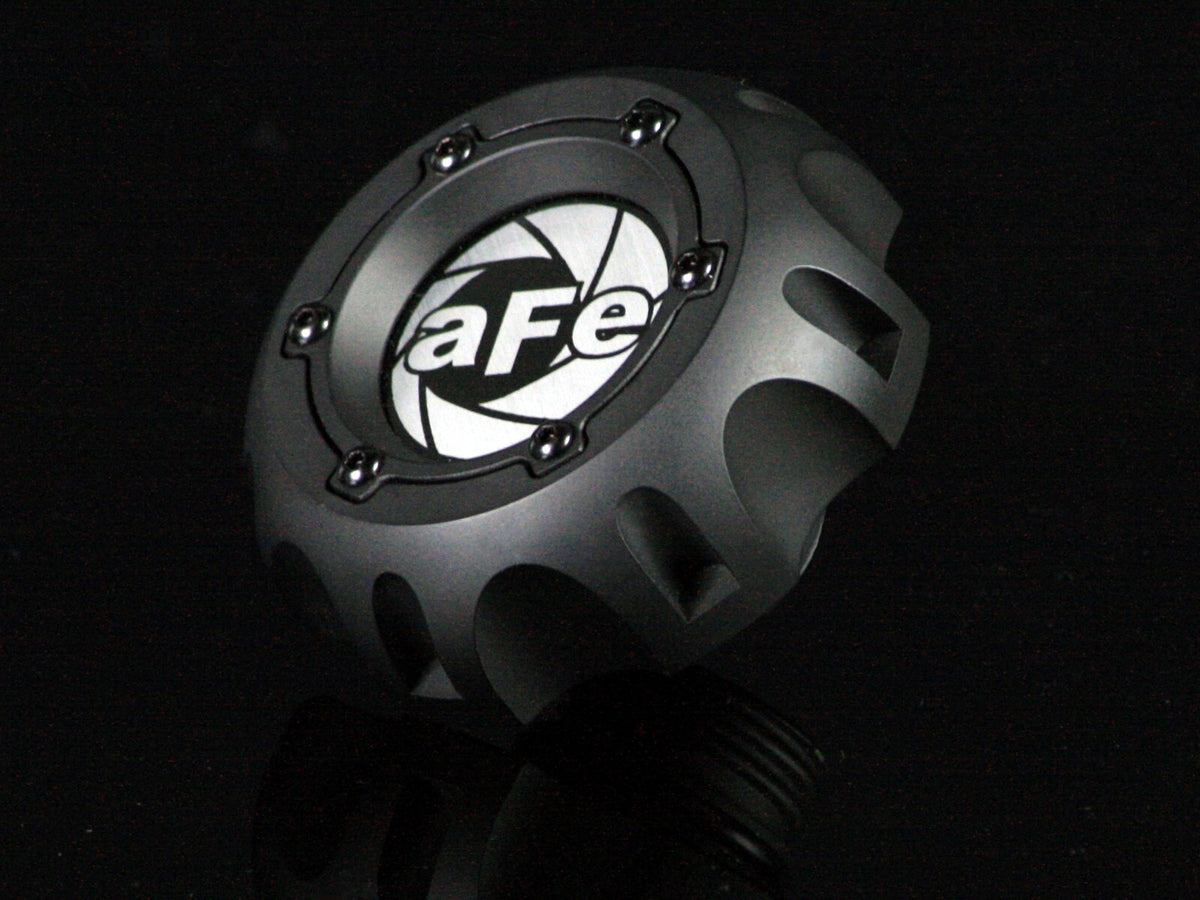 Billet Aluminum Oil Cap Dodge Diesel Trucks 03-14 L6-5.9/6.7L (td) aFe Power-3