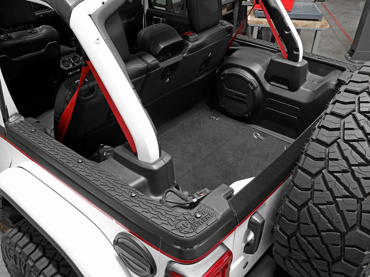 Terra Guard Tub Rail Covers Jeep Wrangler (Jl) 18-26 (4-Door Models w/ 3-Piece Hard-Top Only) aFe Power-4
