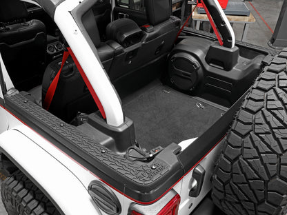 Terra Guard Tub Rail Covers Jeep Wrangler (Jl) 18-26 (4-Door Models w/ 3-Piece Hard-Top Only) aFe Power-4