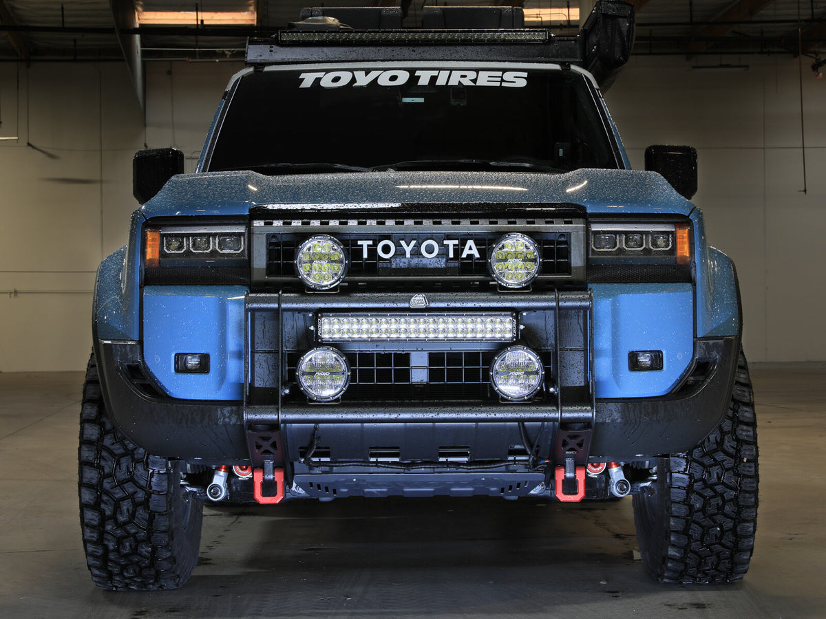 Terra Guard Bull Bar Toyota Land Cruiser (J250) 24-26 L4-2.4L (t) aFe Power-3